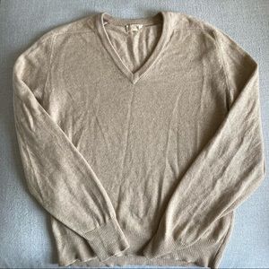 Vintage 100% Scottish Cashmere V Neck Sweater